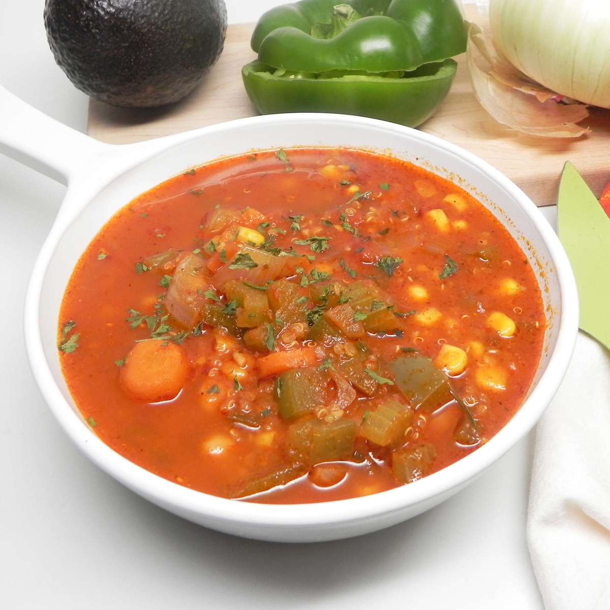 Healthy Vegetable Quinoa Soup Recipe