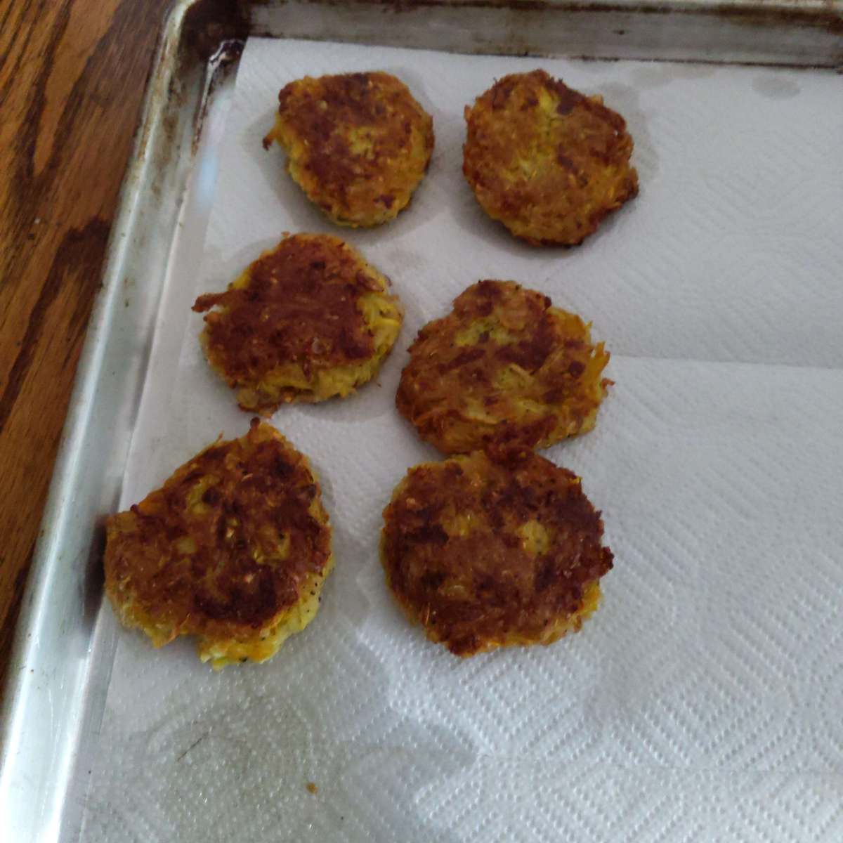 Crispy Yellow Squash Patties Recipe