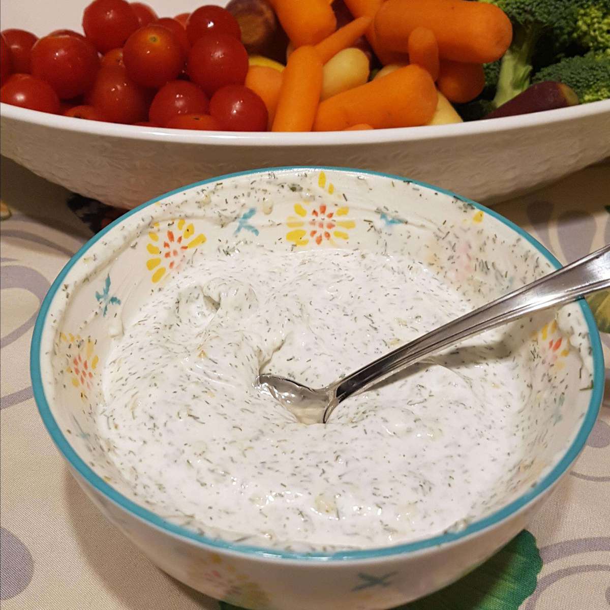 Easy & Delicious Raw Vegetable Dip Recipe