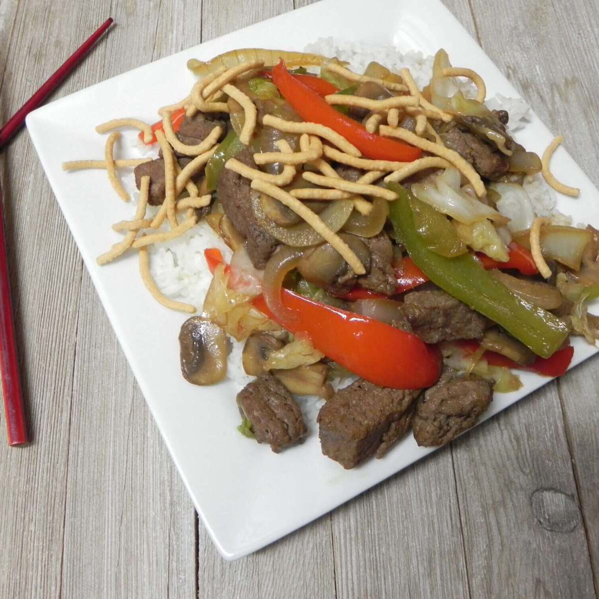 Quick & Easy Vegetable Stir-Fry with Orange-Infused Beef