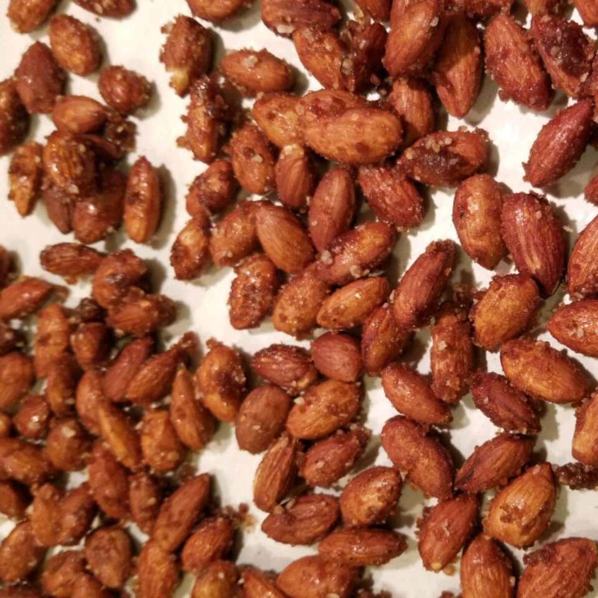 Sweet and Spicy Roasted Almonds: Easy Snack Recipe