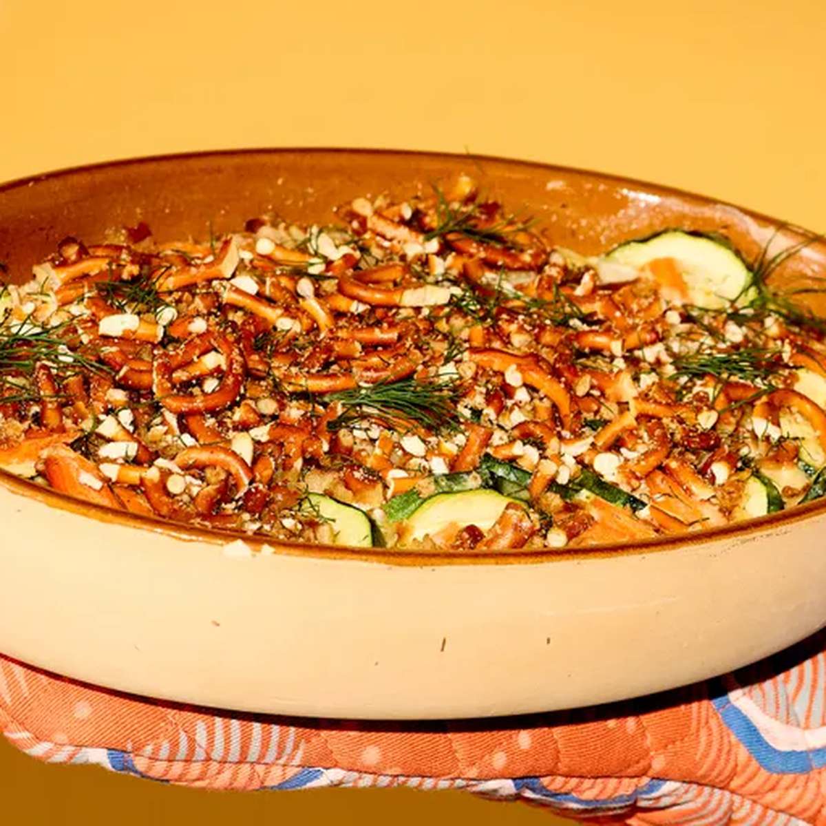 Cheesy Carrot and Zucchini Casserole Recipe