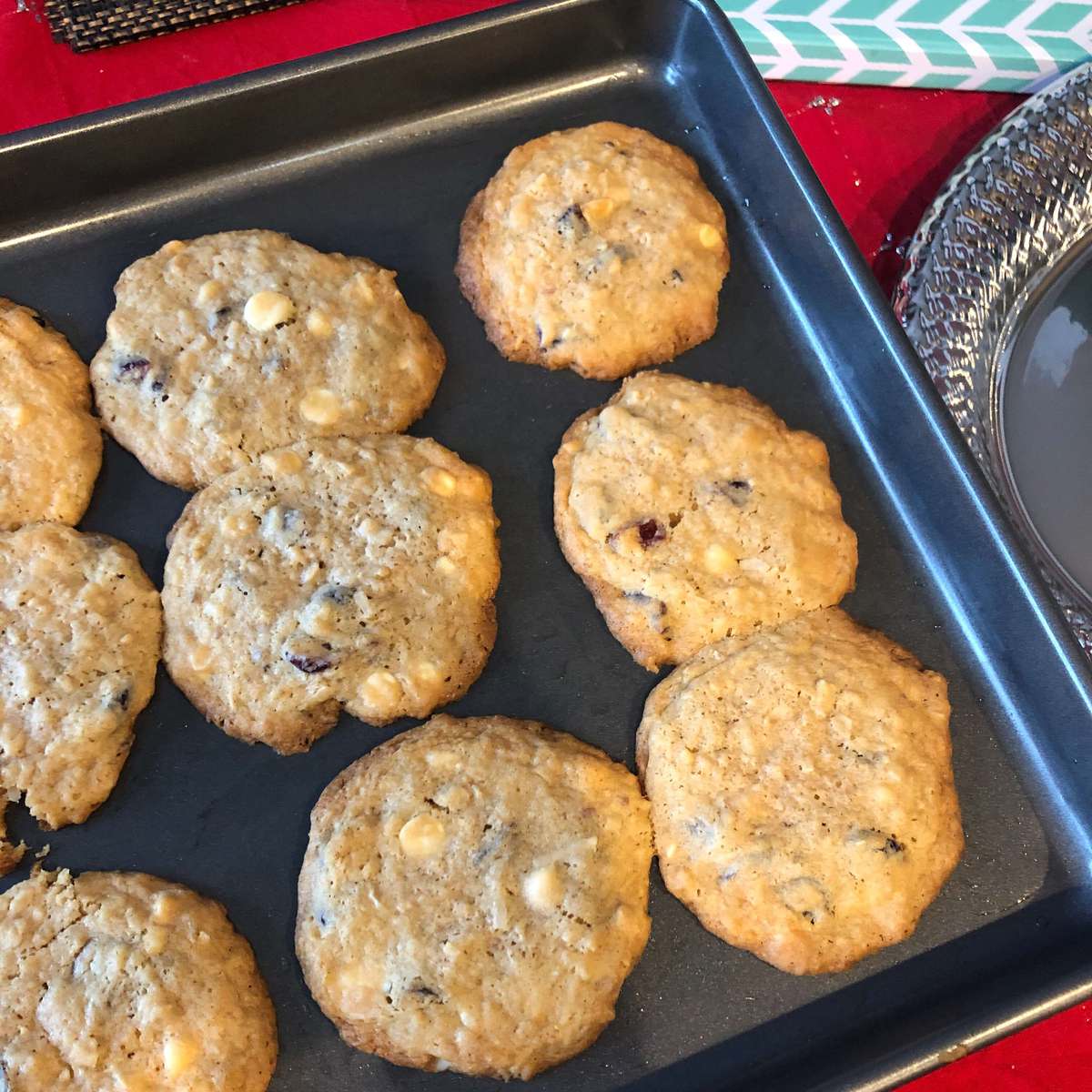 Delicious Cranberry Cookies Recipe with White Chocolate