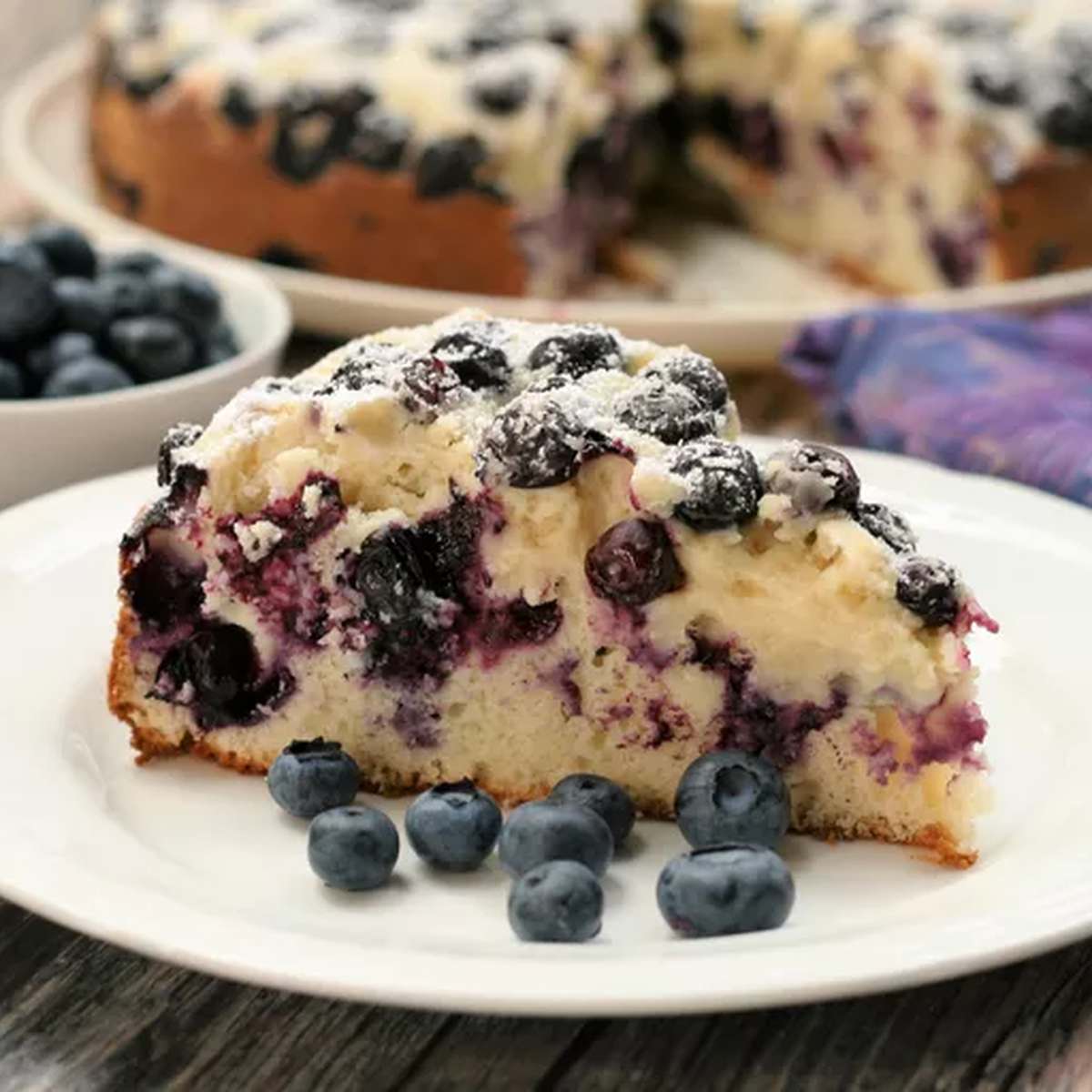 Lemon Blueberry Cake Recipe