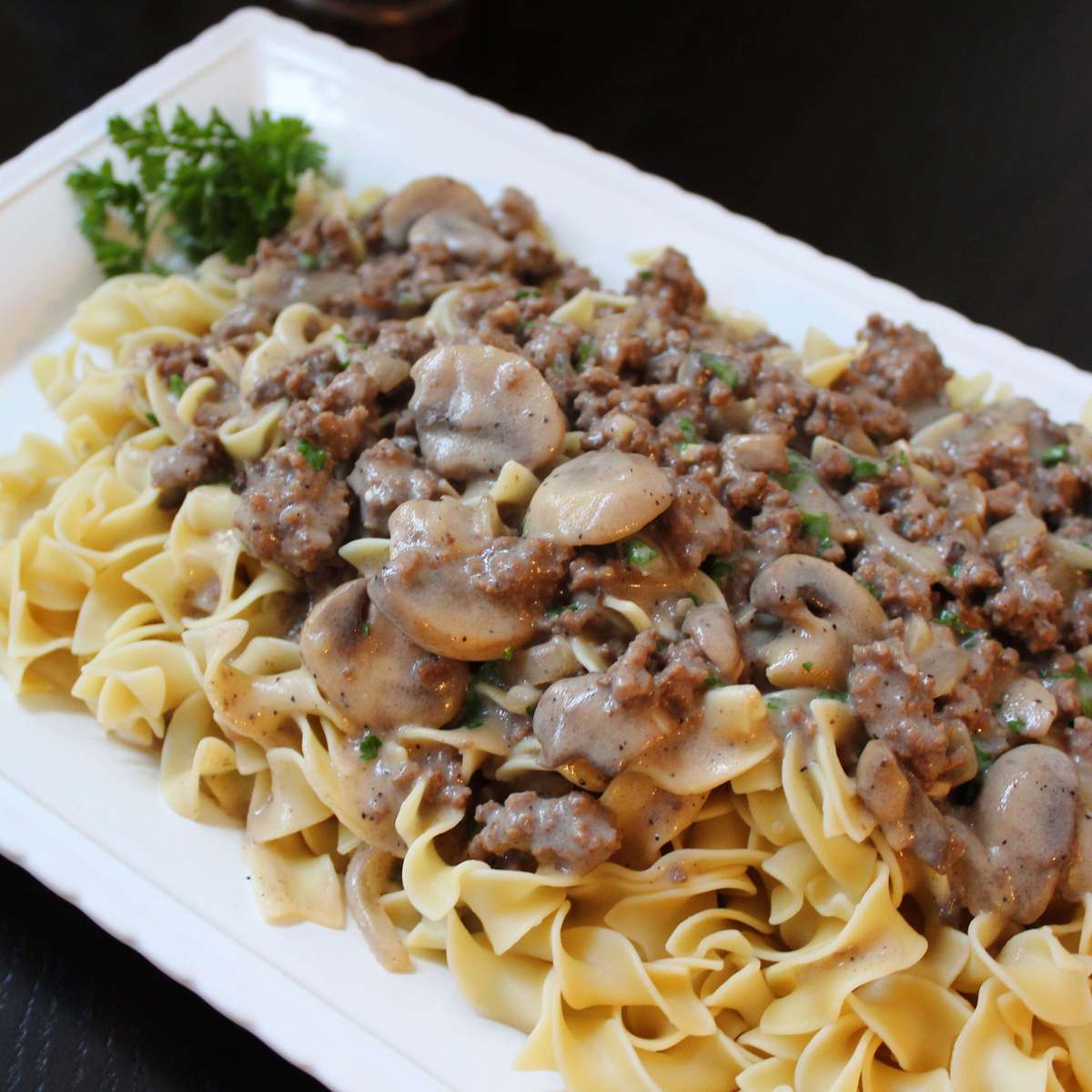 Quick & Easy Hamburger Stroganoff Recipe