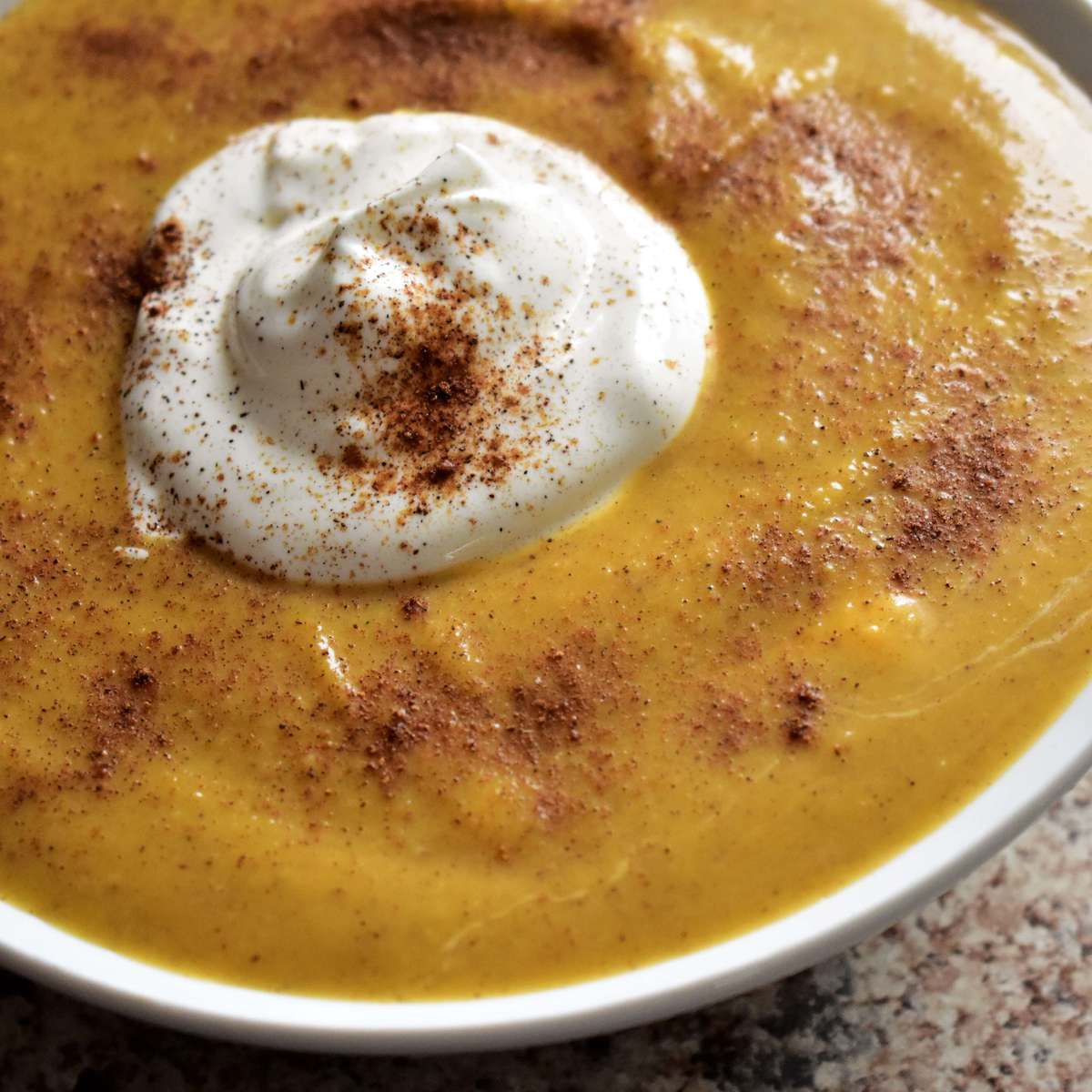 Creamy Butternut Squash and Pumpkin Spice Soup Recipe