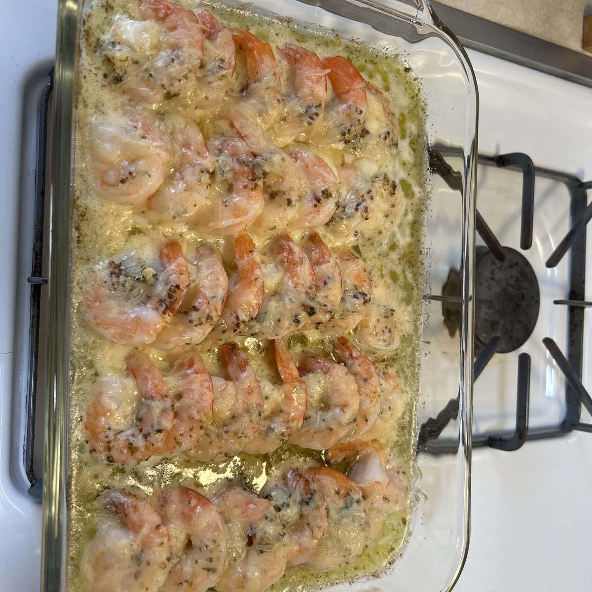Easy Baked Shrimp Scampi Recipe