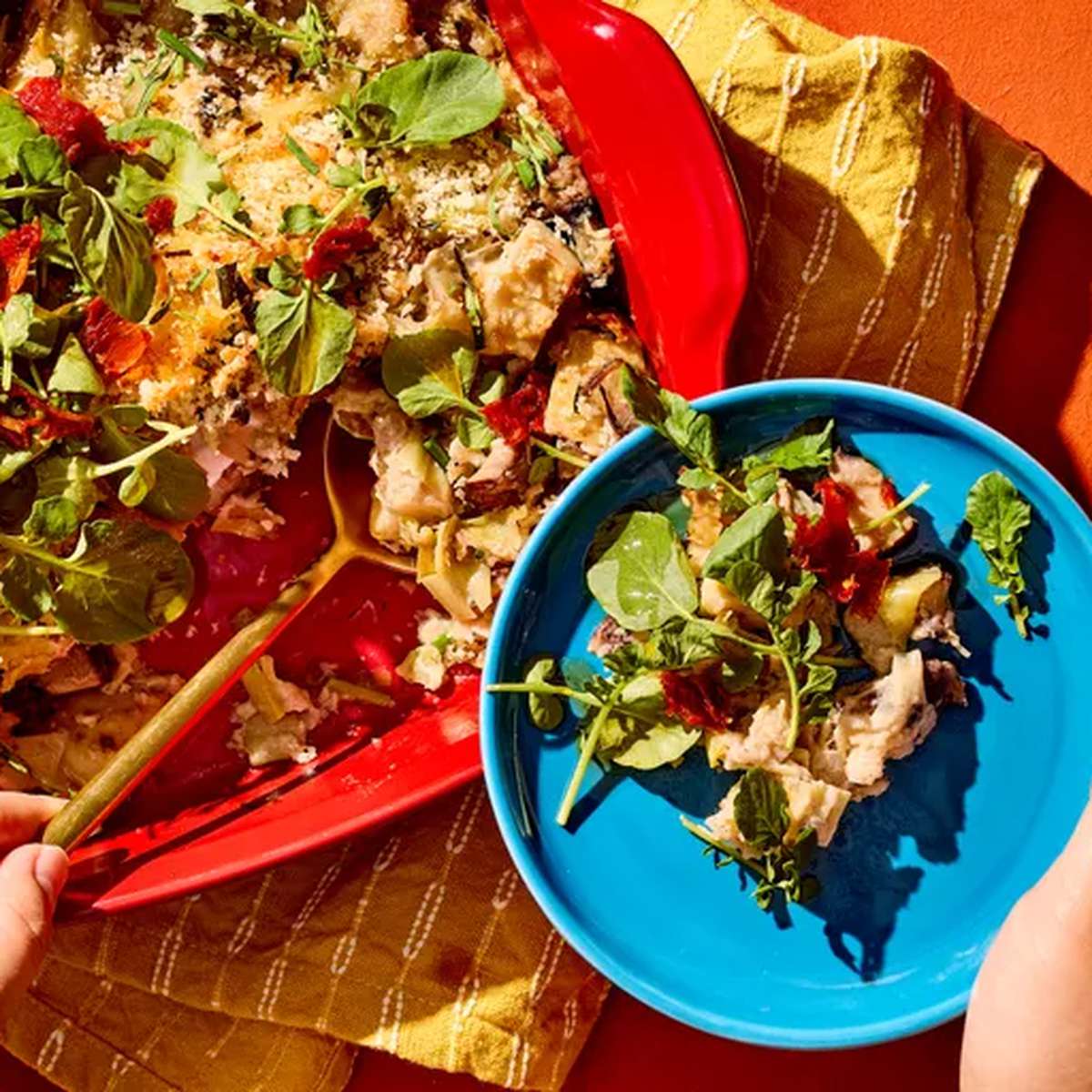 Savory Mushroom Leek Gratin Recipe