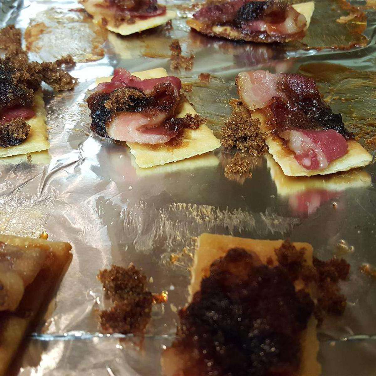 Sweet and Savory Bacon Crackers Recipe