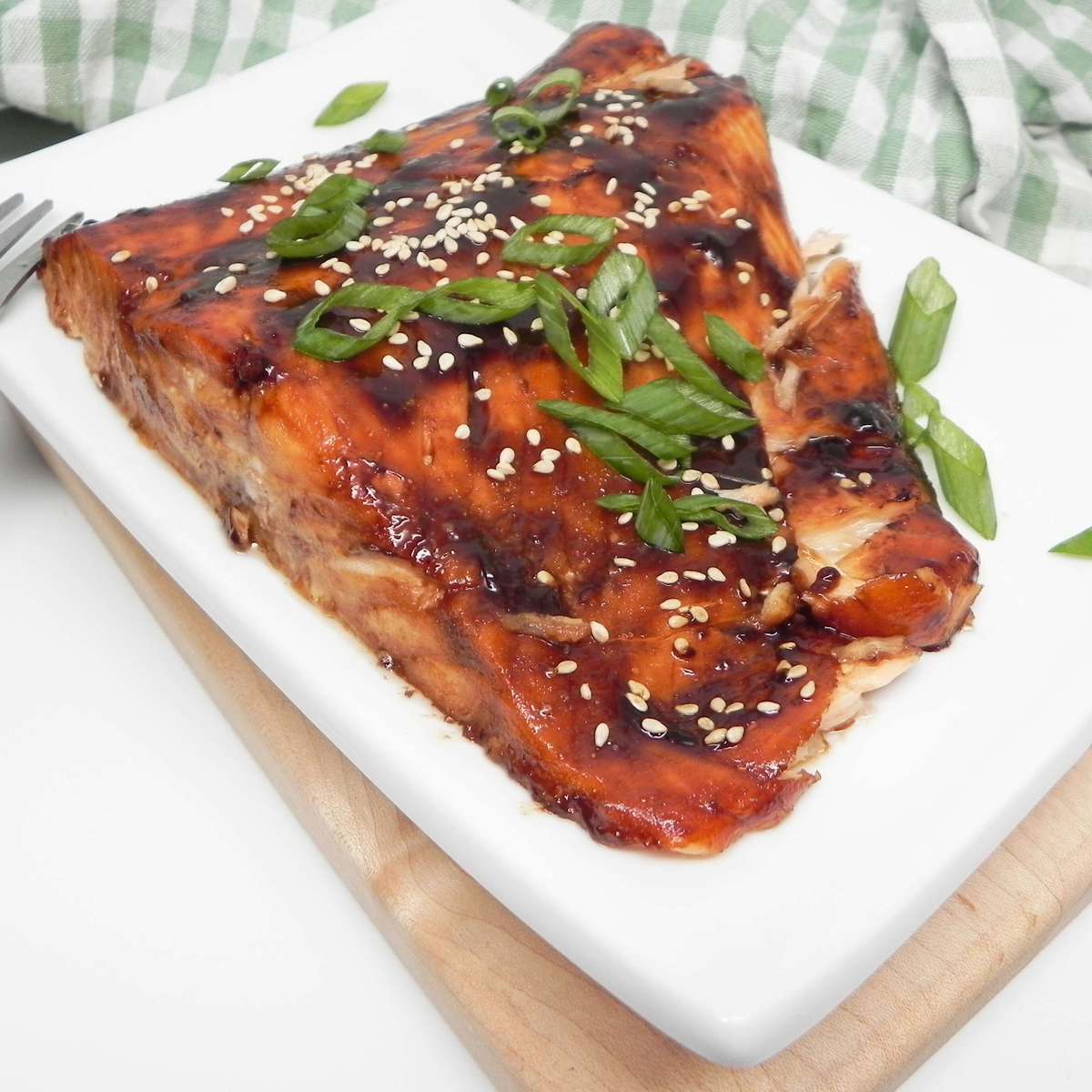 Easy Broiled Salmon Recipe with Homemade Teriyaki Glaze