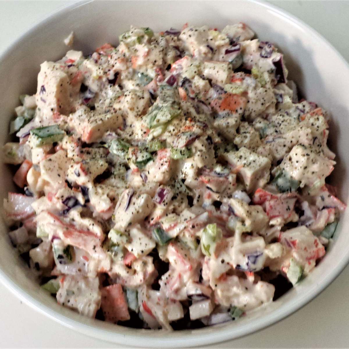 Easy Imitation Crab Salad Recipe