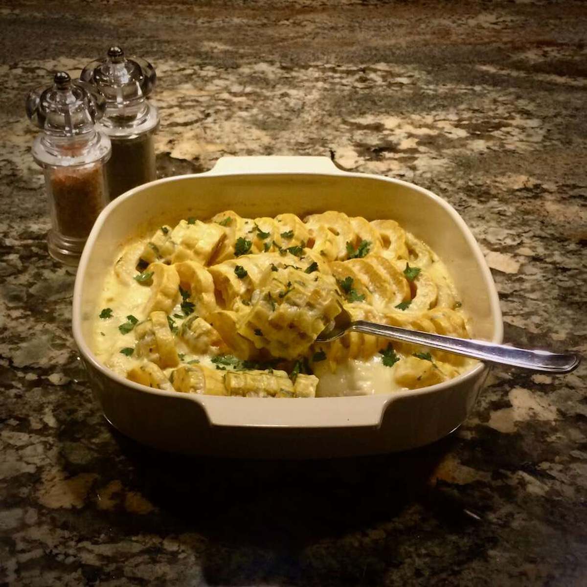 Easy Delicata Squash Gratin Recipe