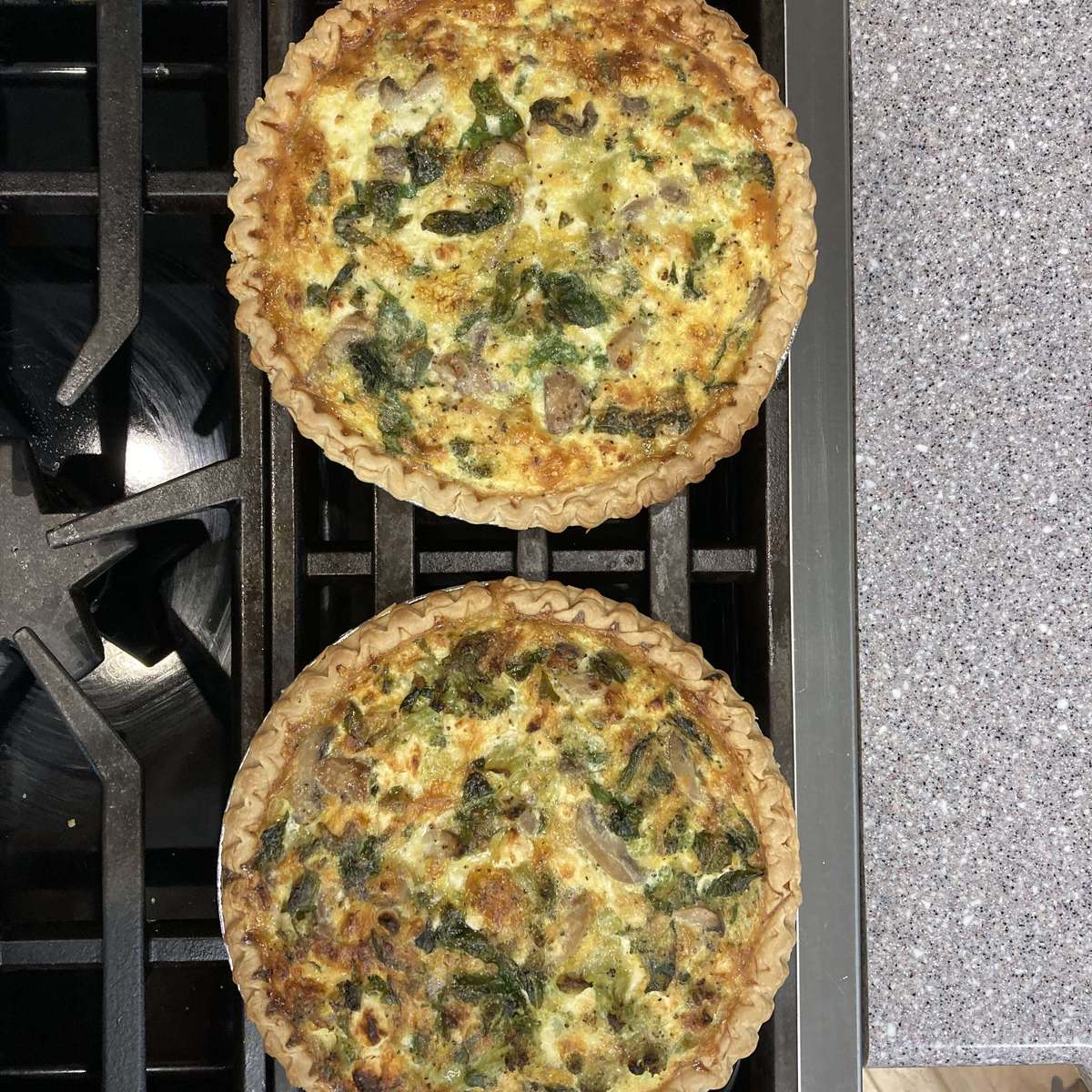 Easy Spinach Quiche Recipe