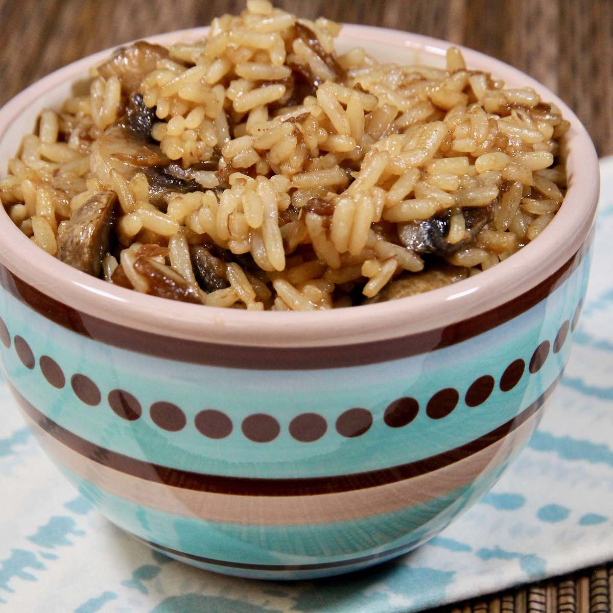 Simple Mushroom Rice Recipe