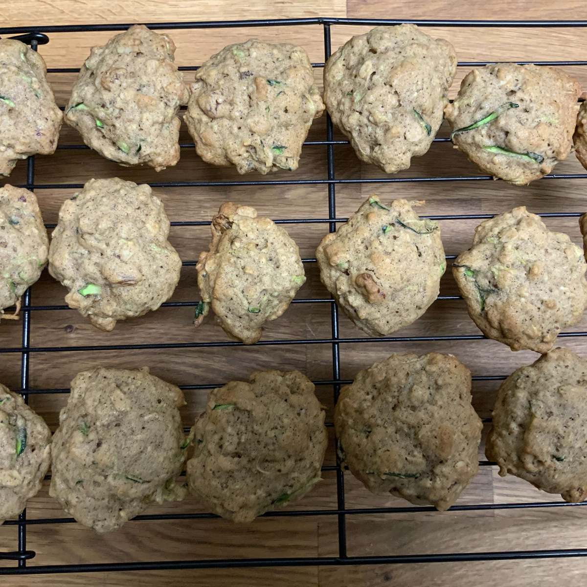 Spicy Zucchini Oatmeal Cookies Recipe