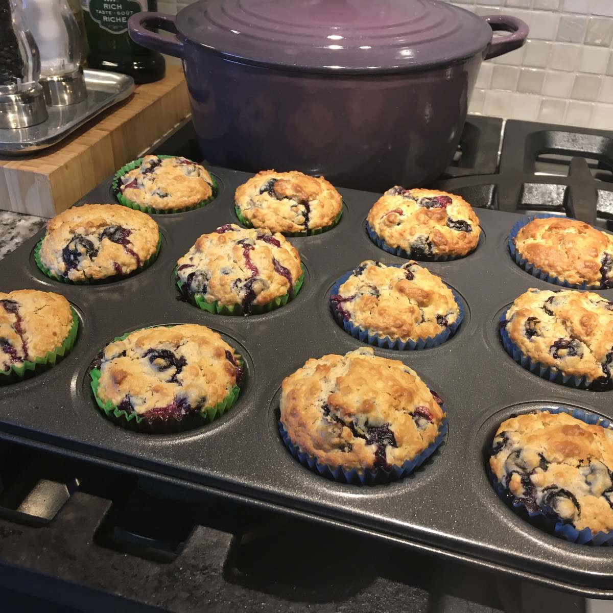 Delicious Oatmeal Blueberry Muffins Recipe