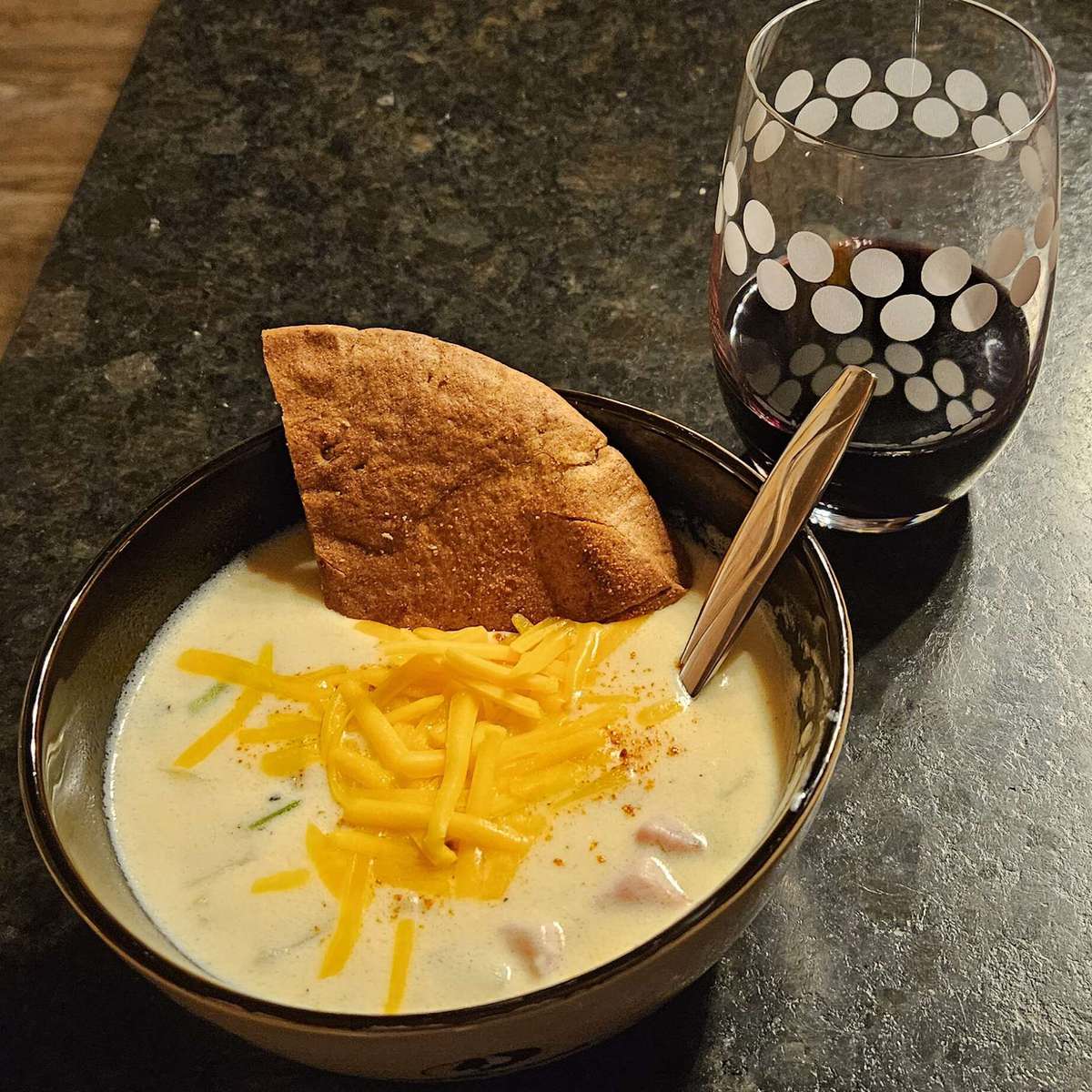 Easy Baked Potato Soup Recipe