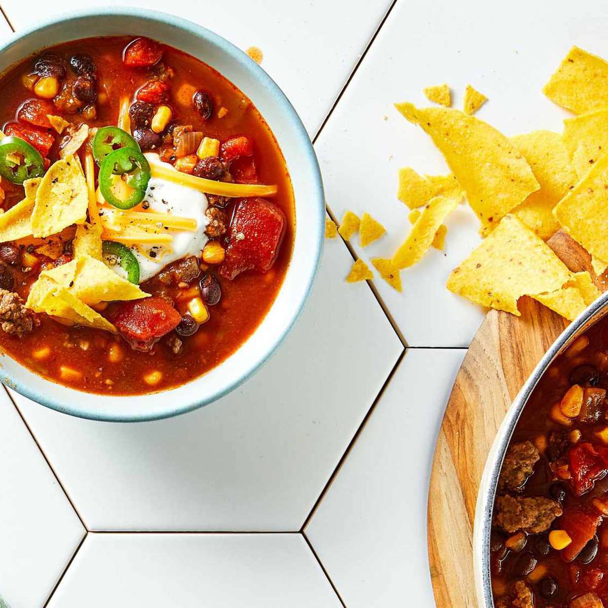 Quick and Easy Taco Soup Recipe with Ground Beef