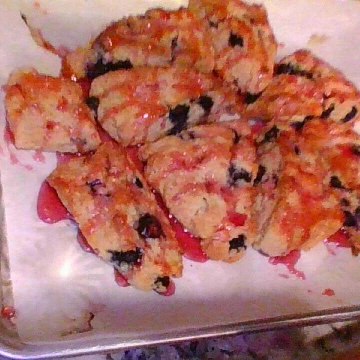 Lemon Blueberry Scones Recipe with Homemade Glaze