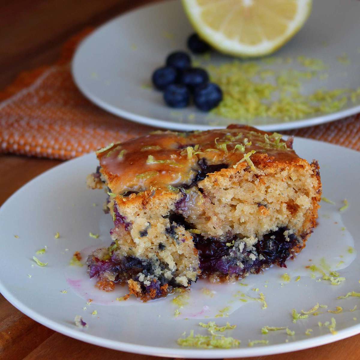 Lemon Blueberry Yogurt Cake Recipe