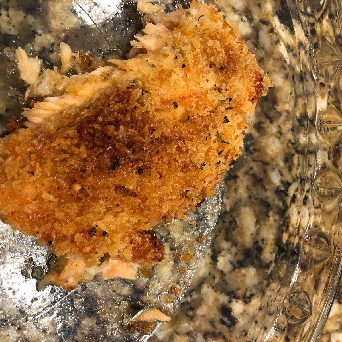 Crispy Lemon Panko Salmon Recipe
