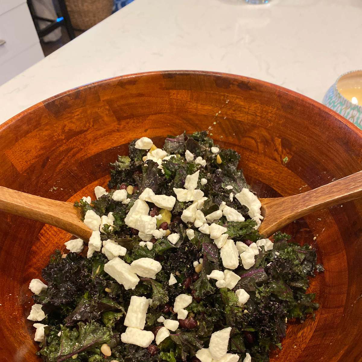 Delicious Kale, Avocado, and Black Bean Salad Recipe