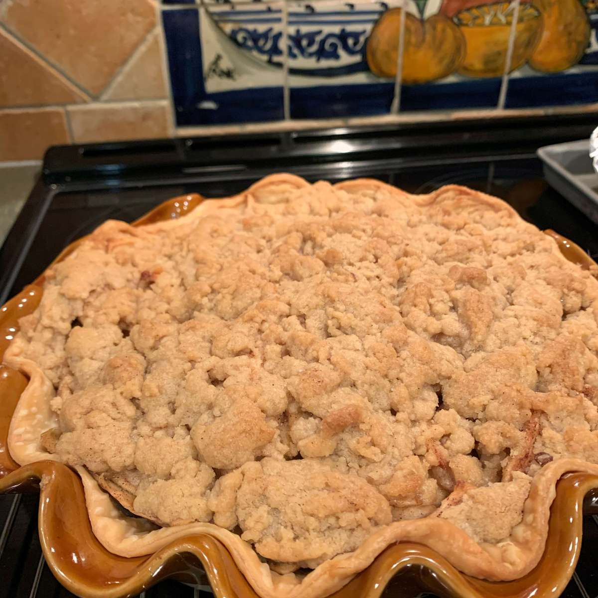 Easy Apple Crumble Pie Recipe