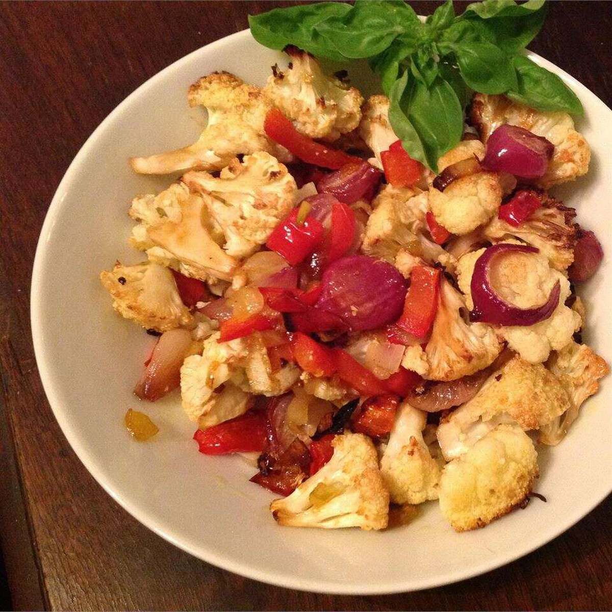 Easy Italian Roasted Cauliflower Recipe
