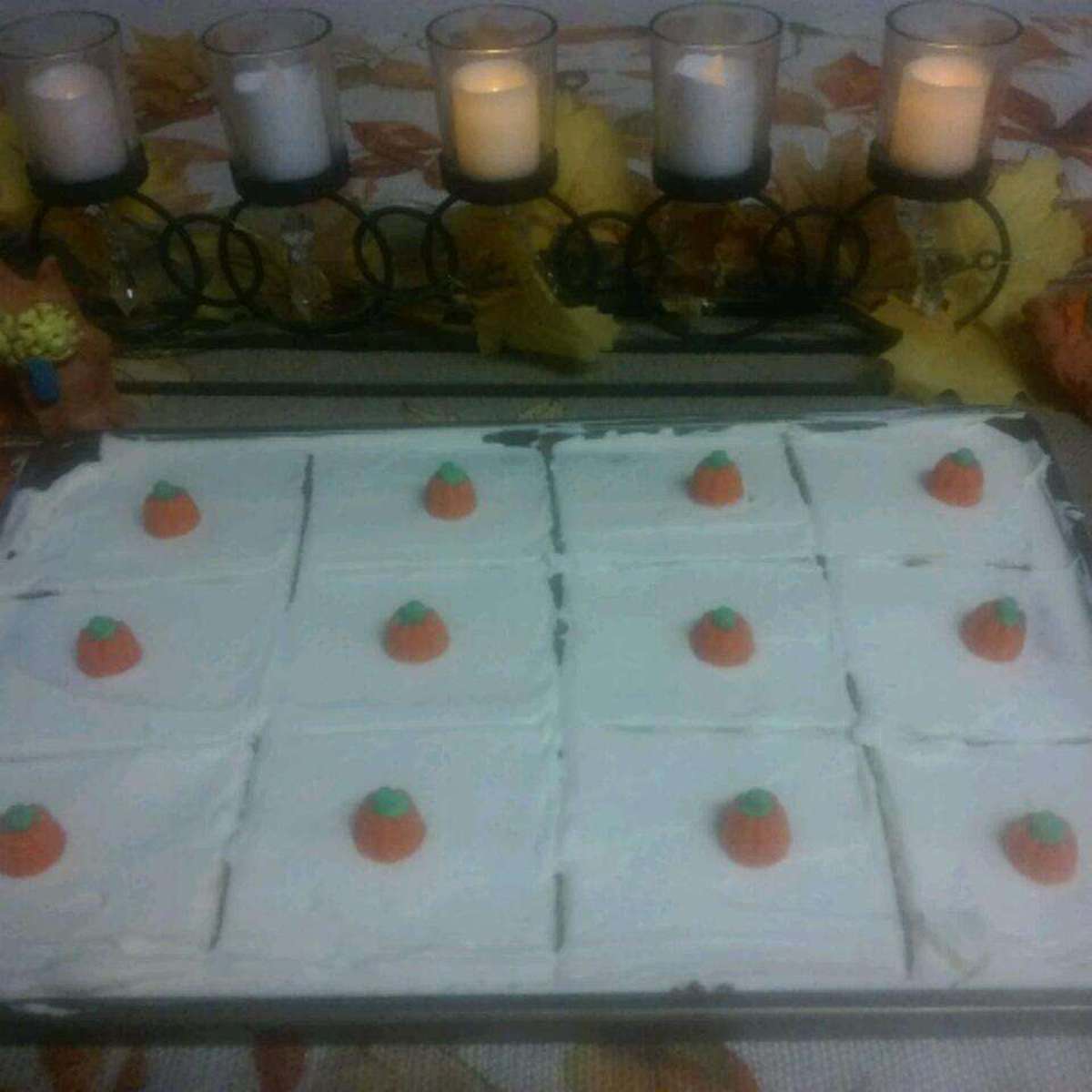 Easy Pumpkin Bars Recipe