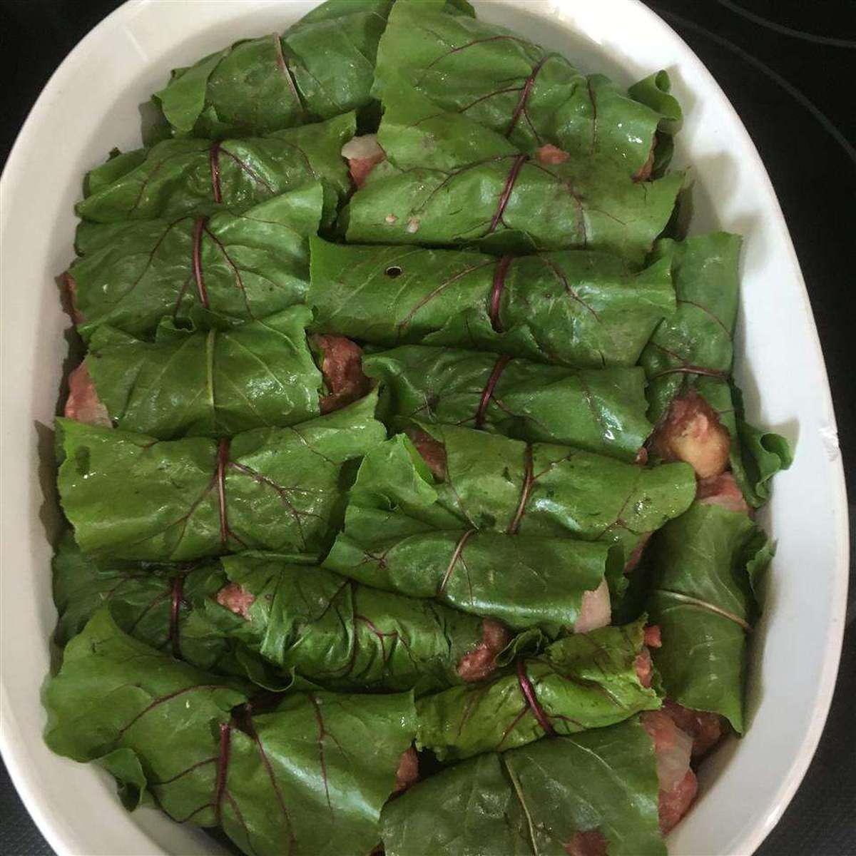 Easy Ukrainian Beet Green Rolls Recipe