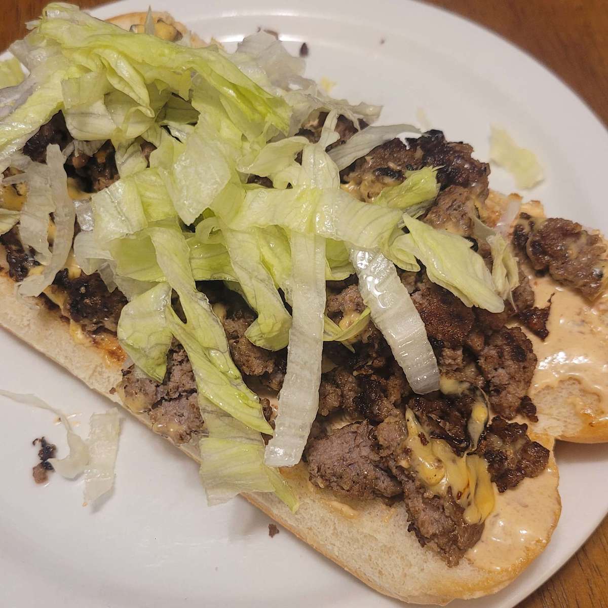 Spicy Chopped Cheese Sandwich Recipe