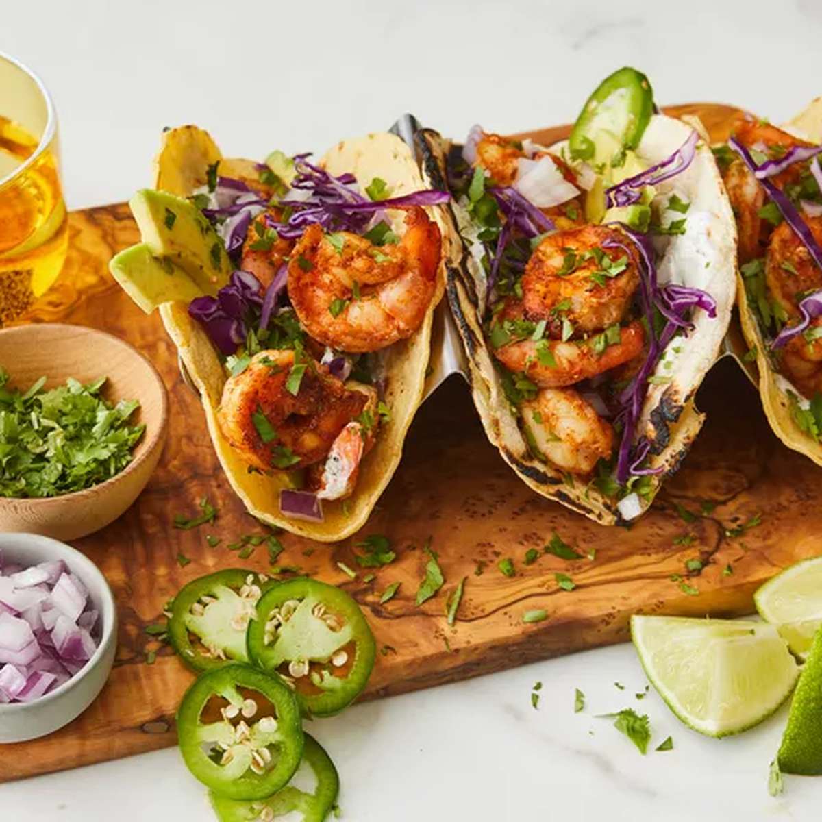 Best Shrimp Tacos Recipe with Cilantro-Lime Crema