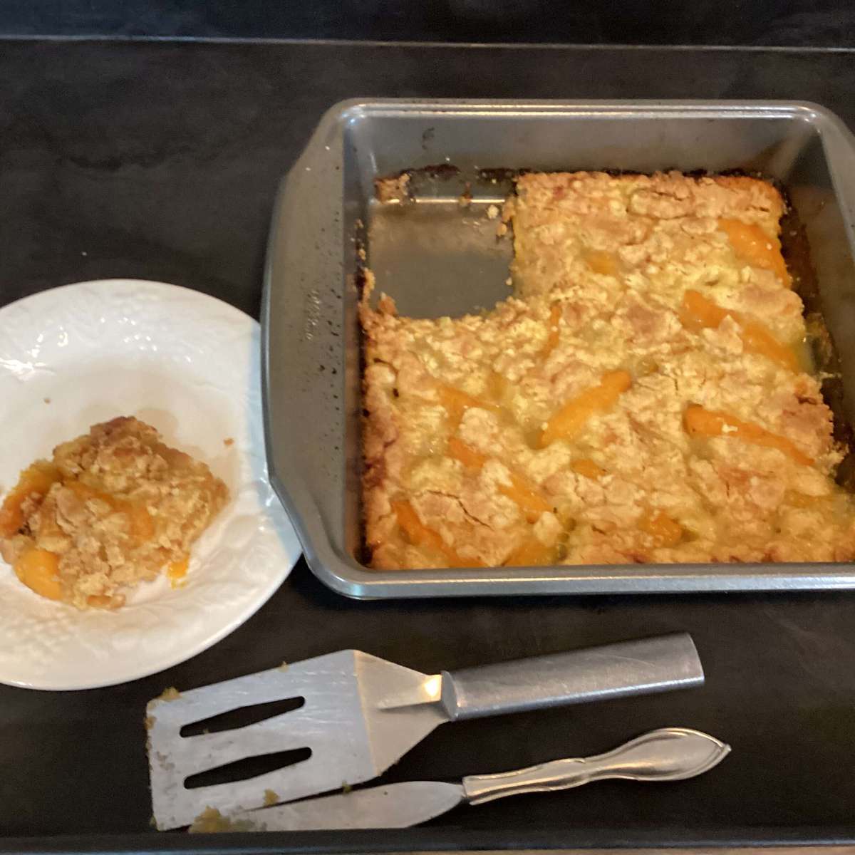 Easy 3-Ingredient Cake Mix Cobbler Recipe