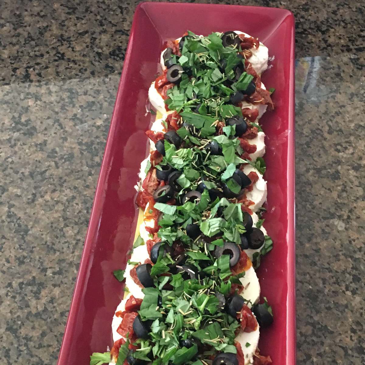 Easy Marinated Goat Cheese Appetizer Recipe