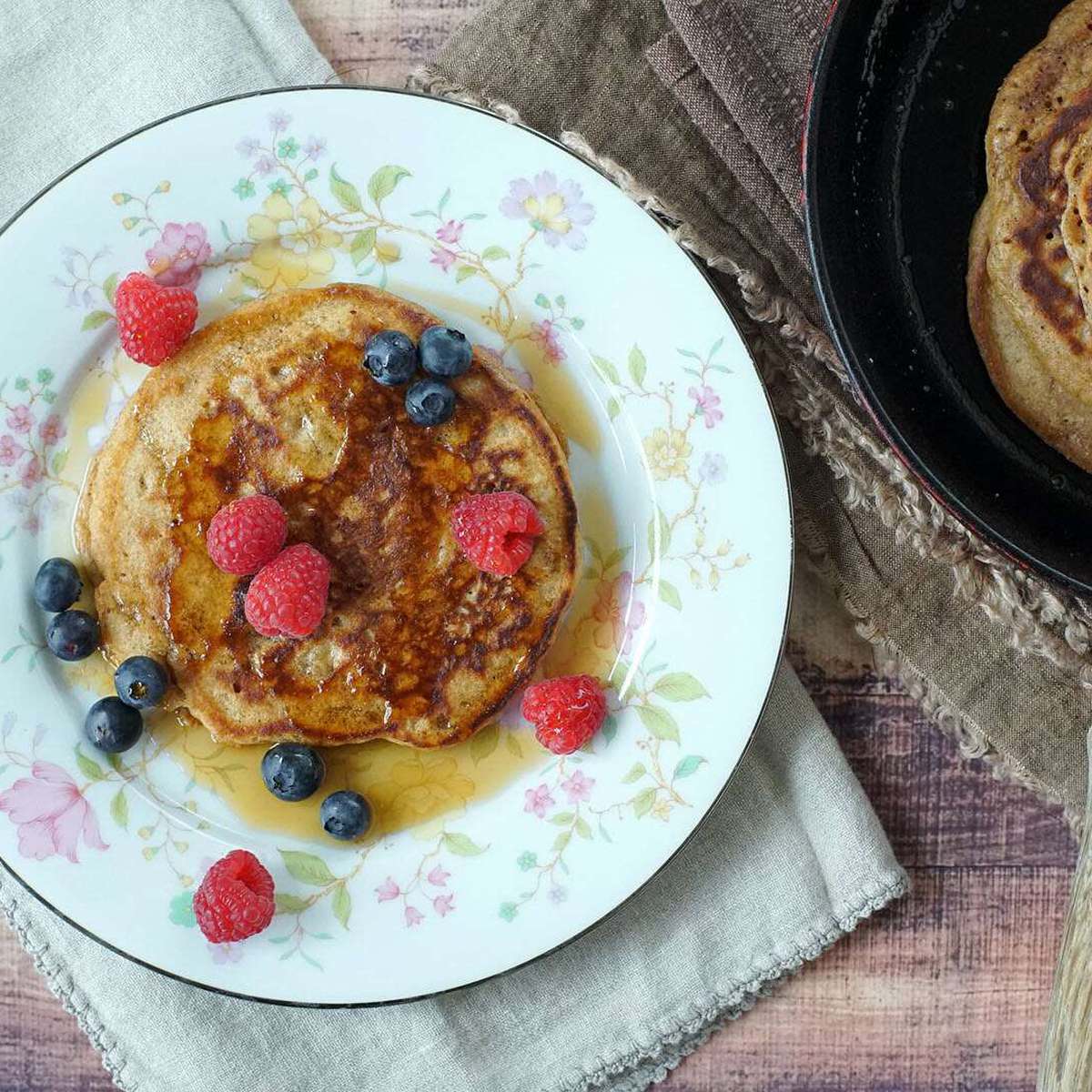 Fluffy Spelt Pancakes Recipe