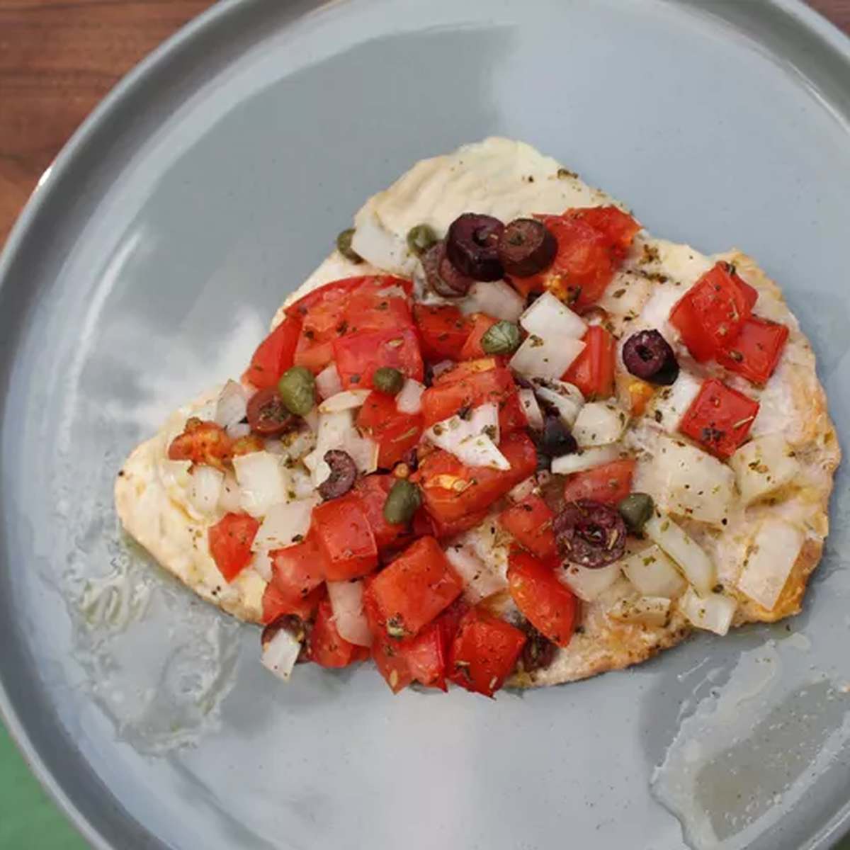 Quick & Easy Mediterranean Baked Fish Recipe