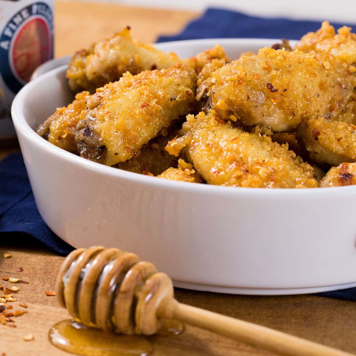 Crispy Oven-Baked Honey Wings: A Super Crunchy Recipe