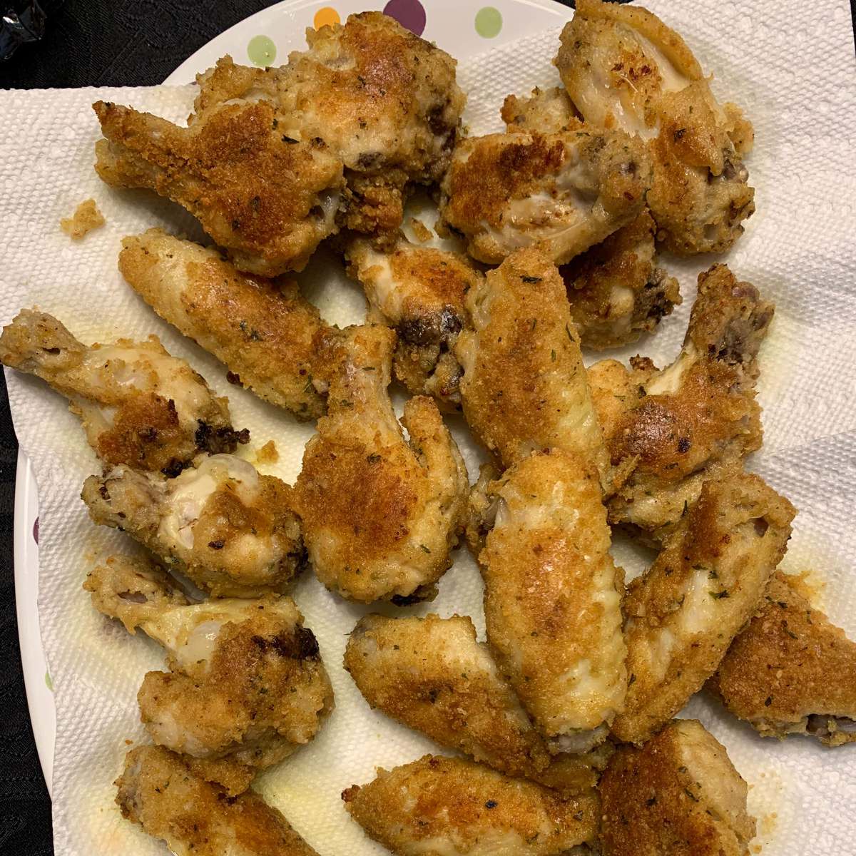 Crispy Oven-Fried Chicken Wings Recipe