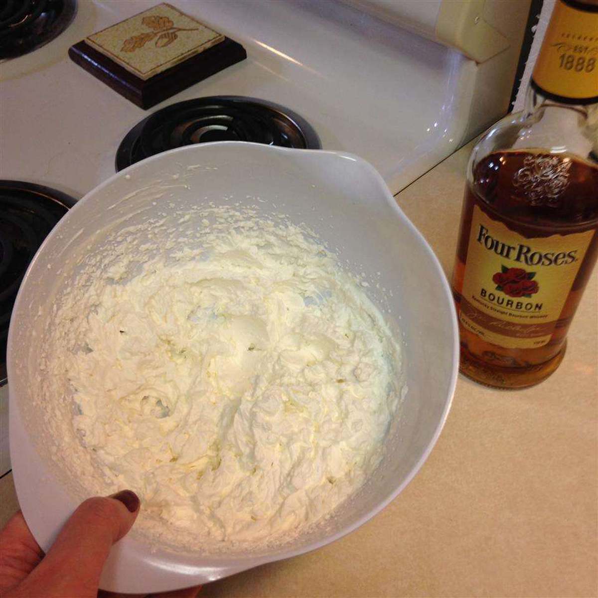 Easy Bourbon Whipped Cream Recipe