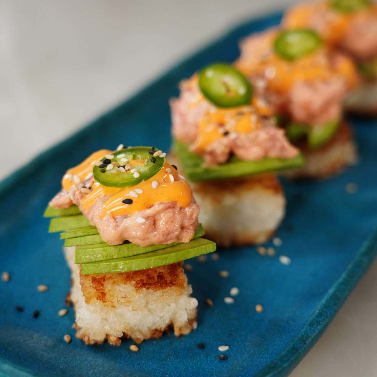 Easy Crispy Rice Sushi Bites: A Nobu Copycat Recipe