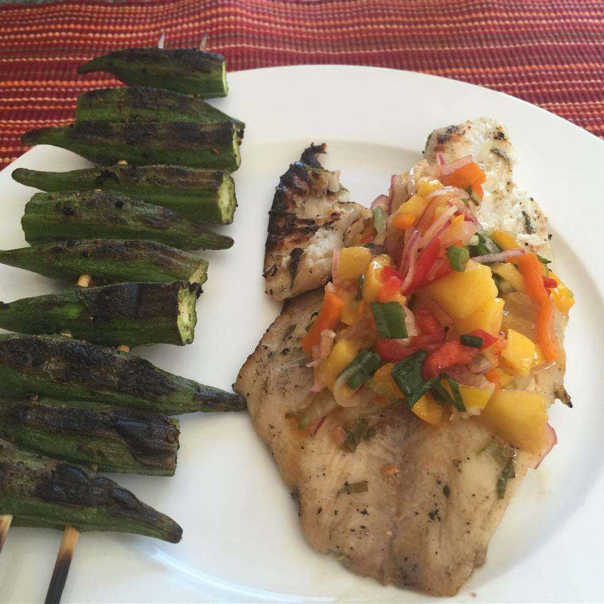 Grilled Okra: A Summer Side Dish