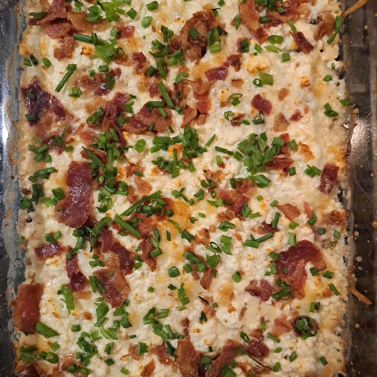 Cheesy Loaded Cauliflower Casserole Recipe