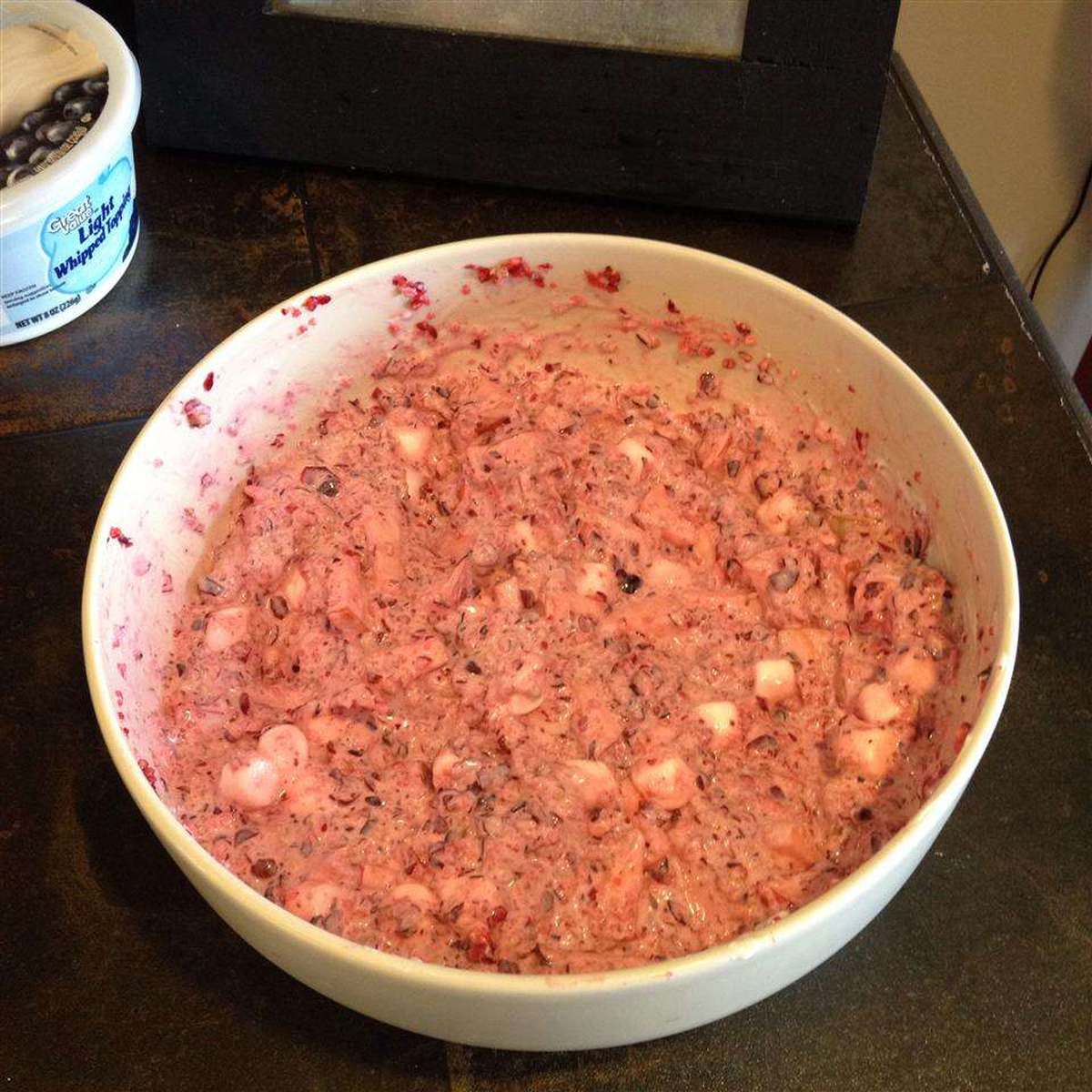 Easy Creamy Cranberry Salad Recipe