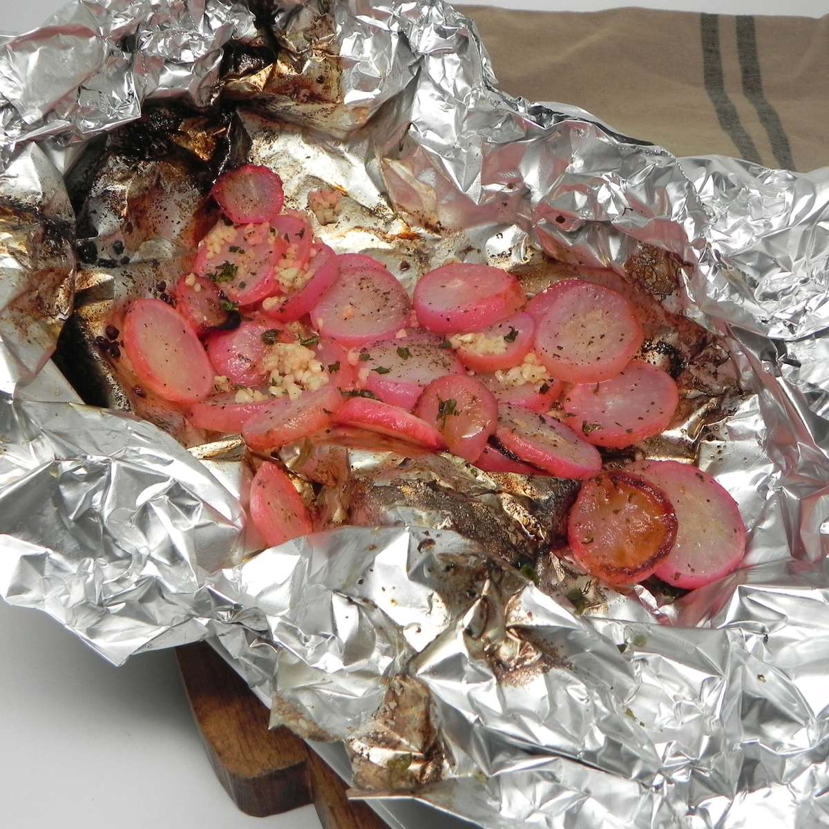 Easy Grilled Radishes Recipe