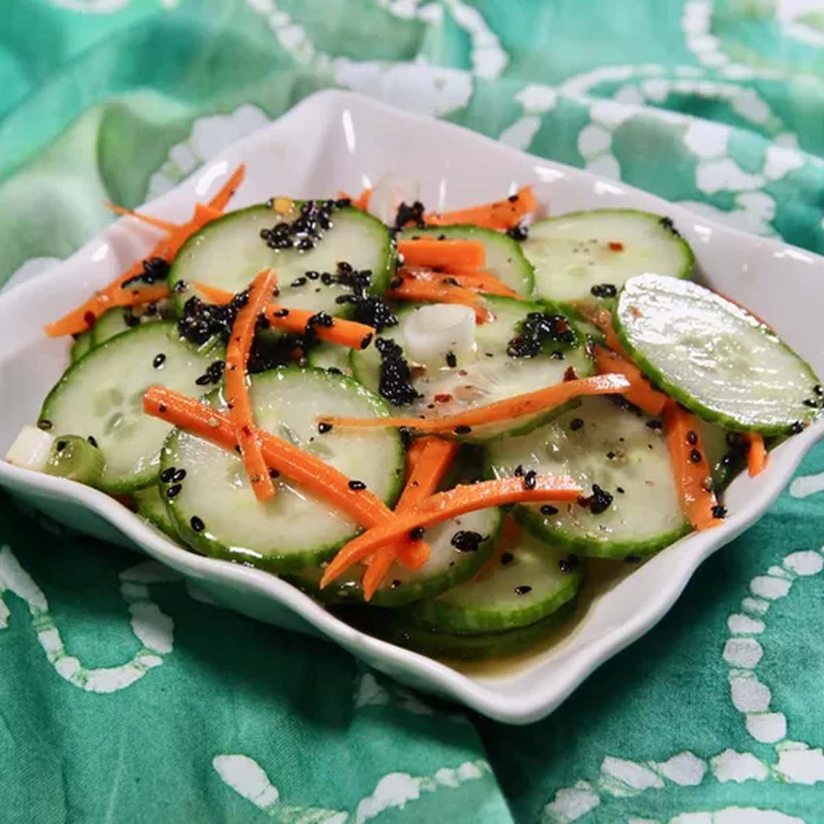 Easy Korean Cucumber Salad Recipe