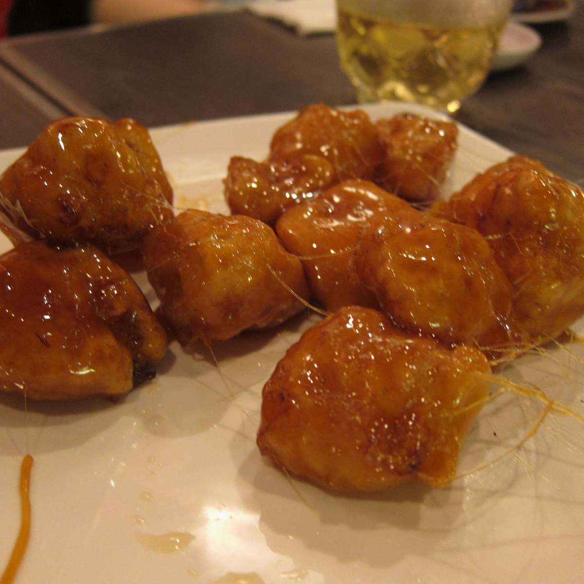 Irresistible Chinese Toffee Apple Fritters Recipe