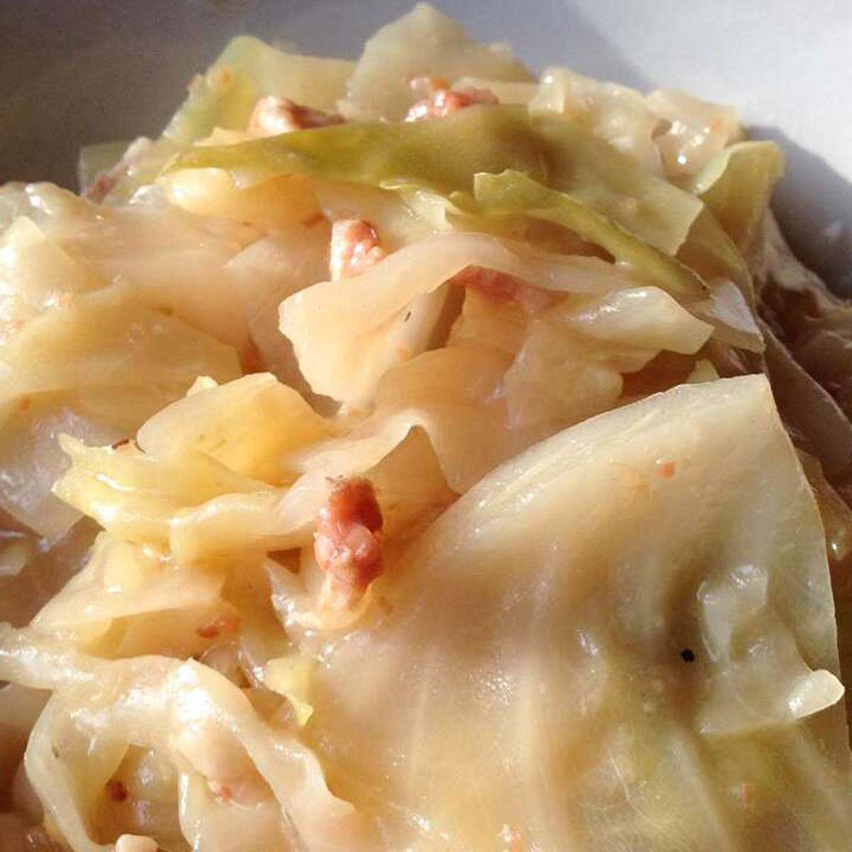 Easy Boiled Cabbage and Bacon Recipe