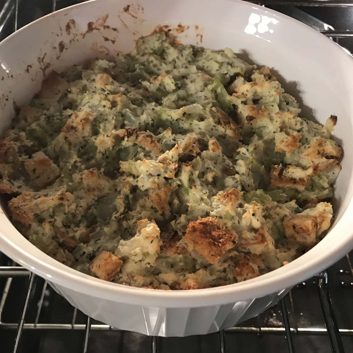 Grandma's Famous New Brunswick Potato Stuffing Recipe
