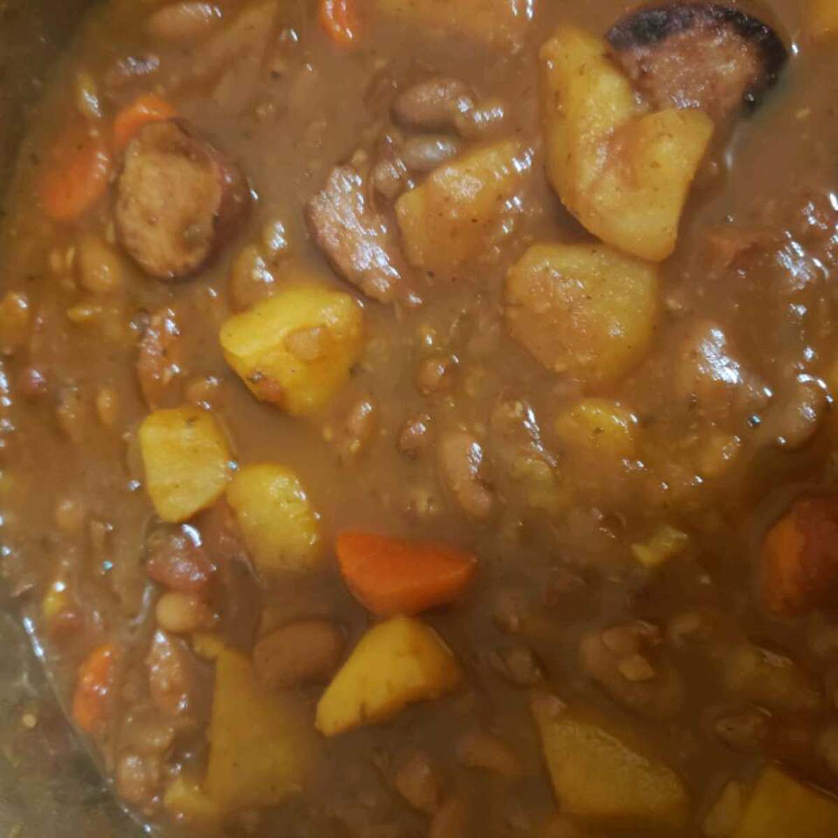Hearty Pinto Bean and Smoked Sausage Soup Recipe