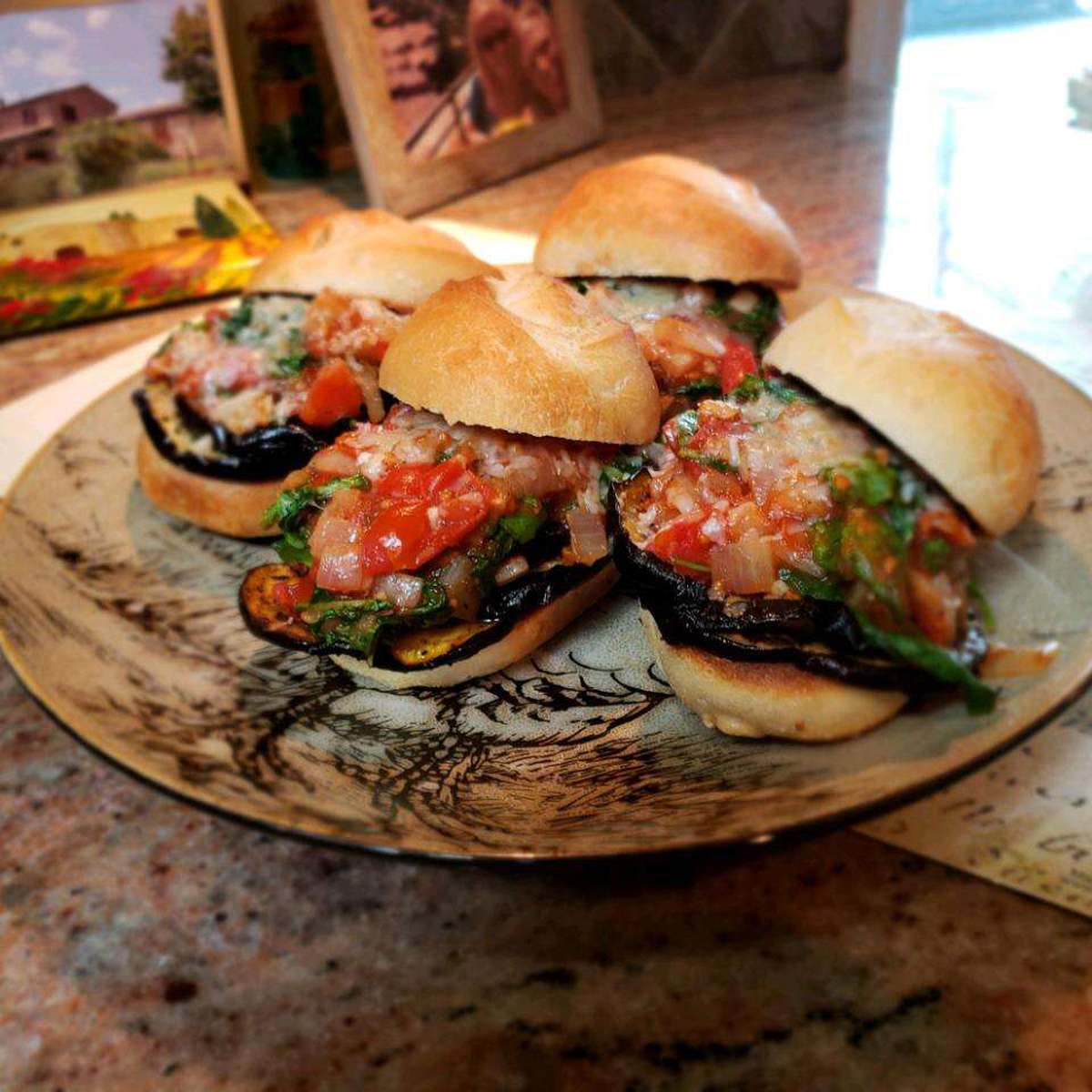 Roasted Eggplant Parmesan Focaccia: An Italian-Inspired Delight